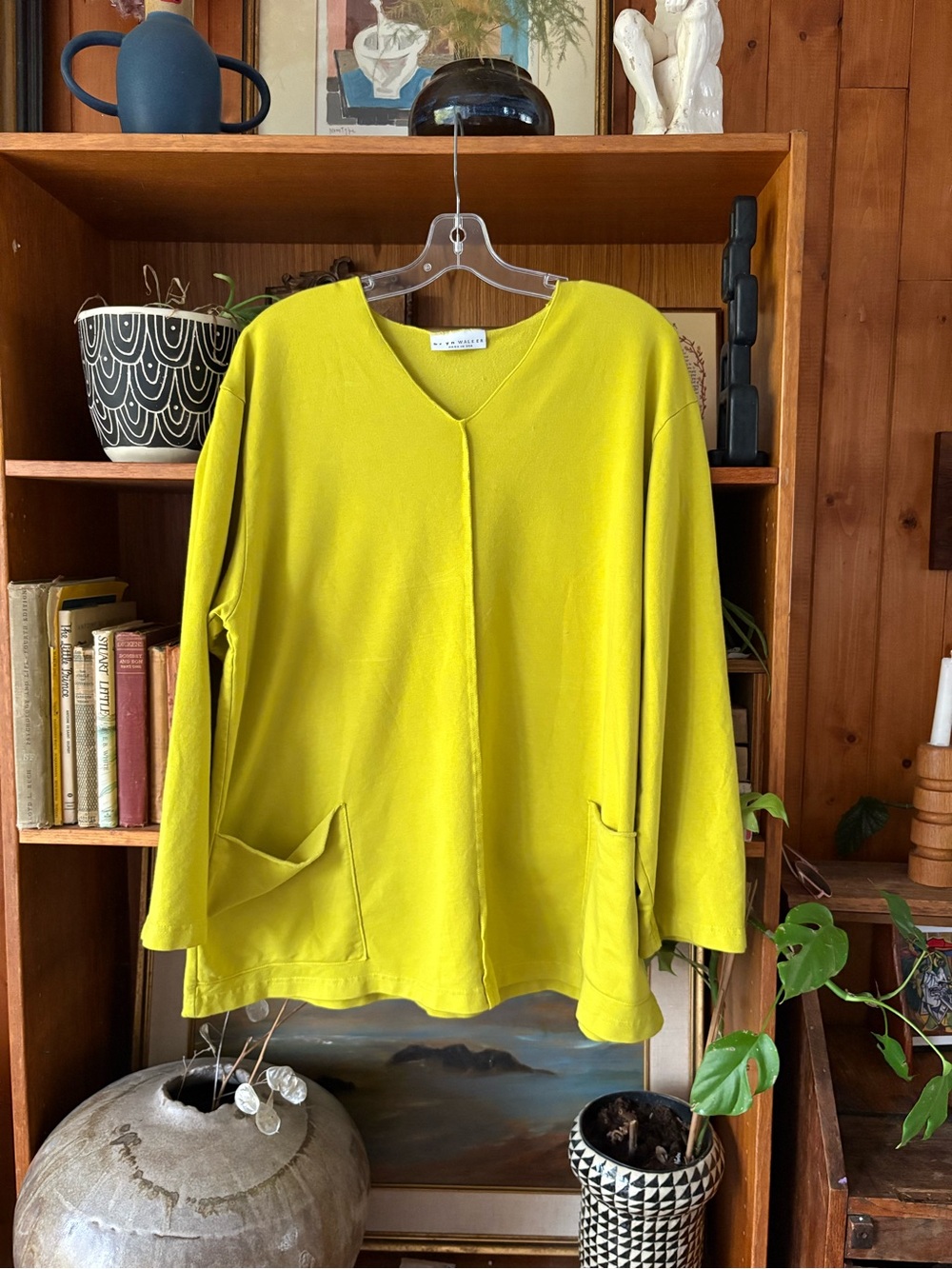 Lagenlook Oversize Bamboo Blend Pullover L